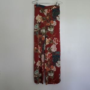 NWT Chicos Floral Palazzo Pant